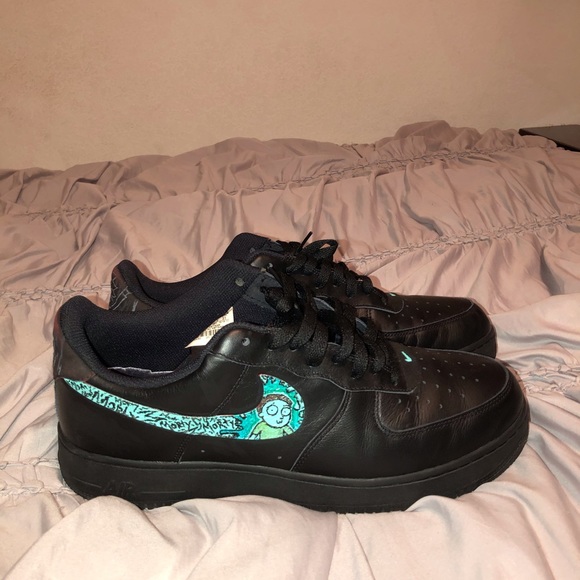 rick and morty custom air force 1